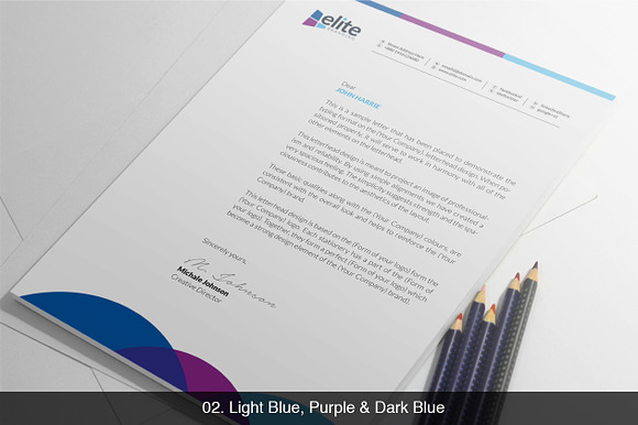 MS Word Letterhead Template in Stationery Templates - product preview 2