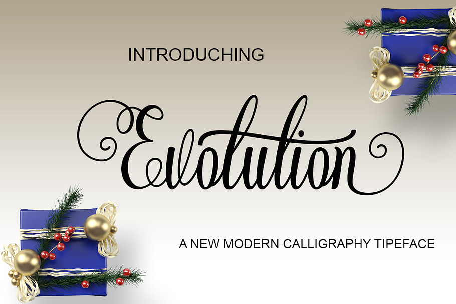 Evolutio in Script Fonts - product preview 8