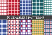Plaid fabric patterns