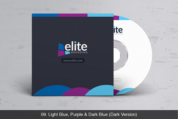 CD/DVD Cover Design Template in Templates - product preview 7
