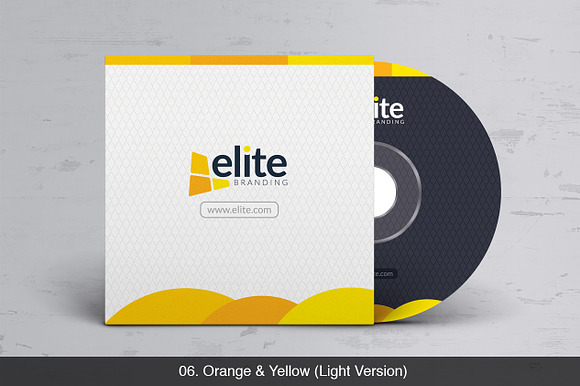 CD/DVD Cover Design Template in Templates - product preview 10