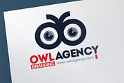 Owl Eye Logo Template