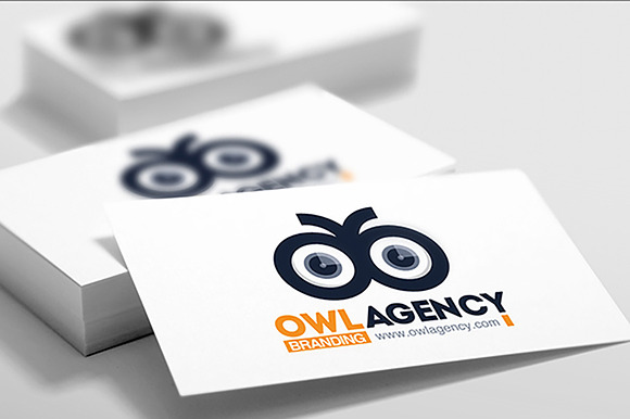 Owl Eye Logo Template in Logo Templates - product preview 2