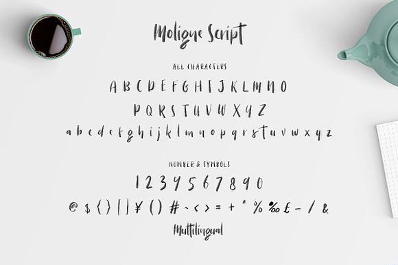 Moligne - SVG Font Duo (40% OFF) in Script Fonts - product preview 7