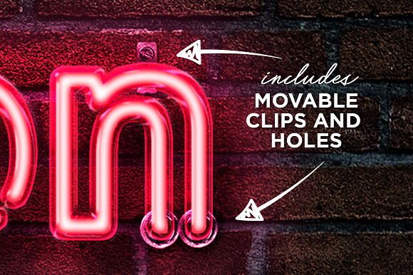 Realistic Neon Photoshop Effect in Photoshop Layer Styles - product preview 1