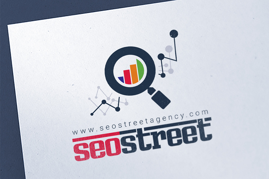 SEO & Marketing Agency Logo Template