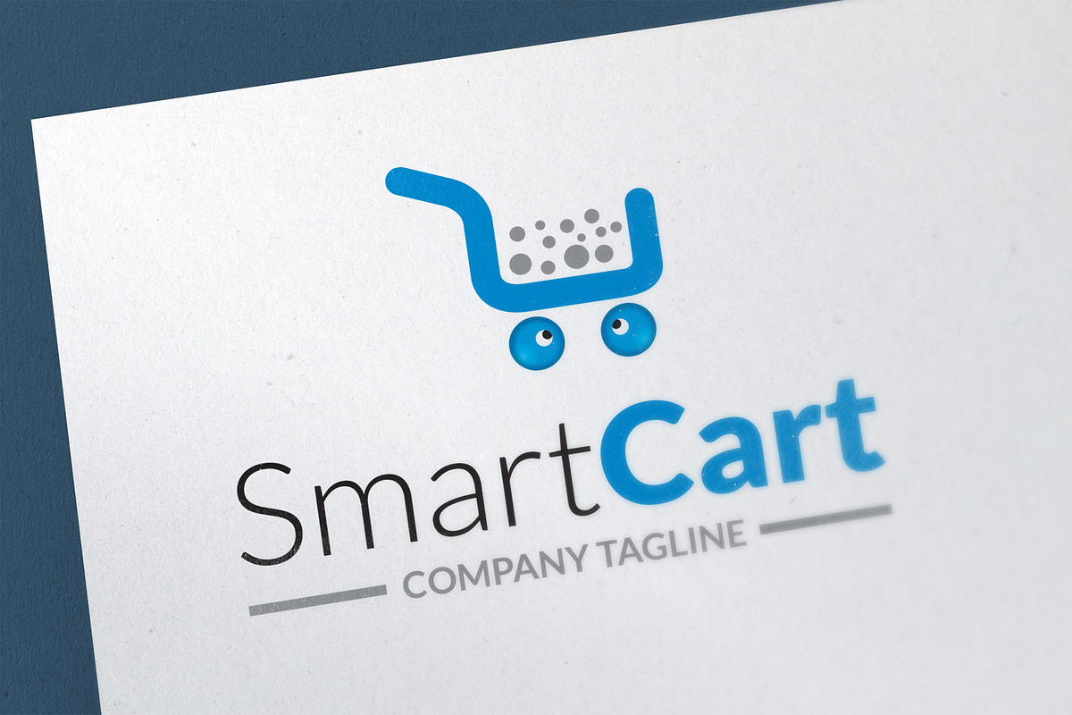 Smart Cart Shopping Cart Logo in Logo Templates - product preview 8