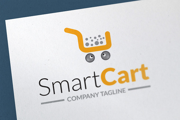 Smart Cart Shopping Cart Logo in Logo Templates - product preview 1