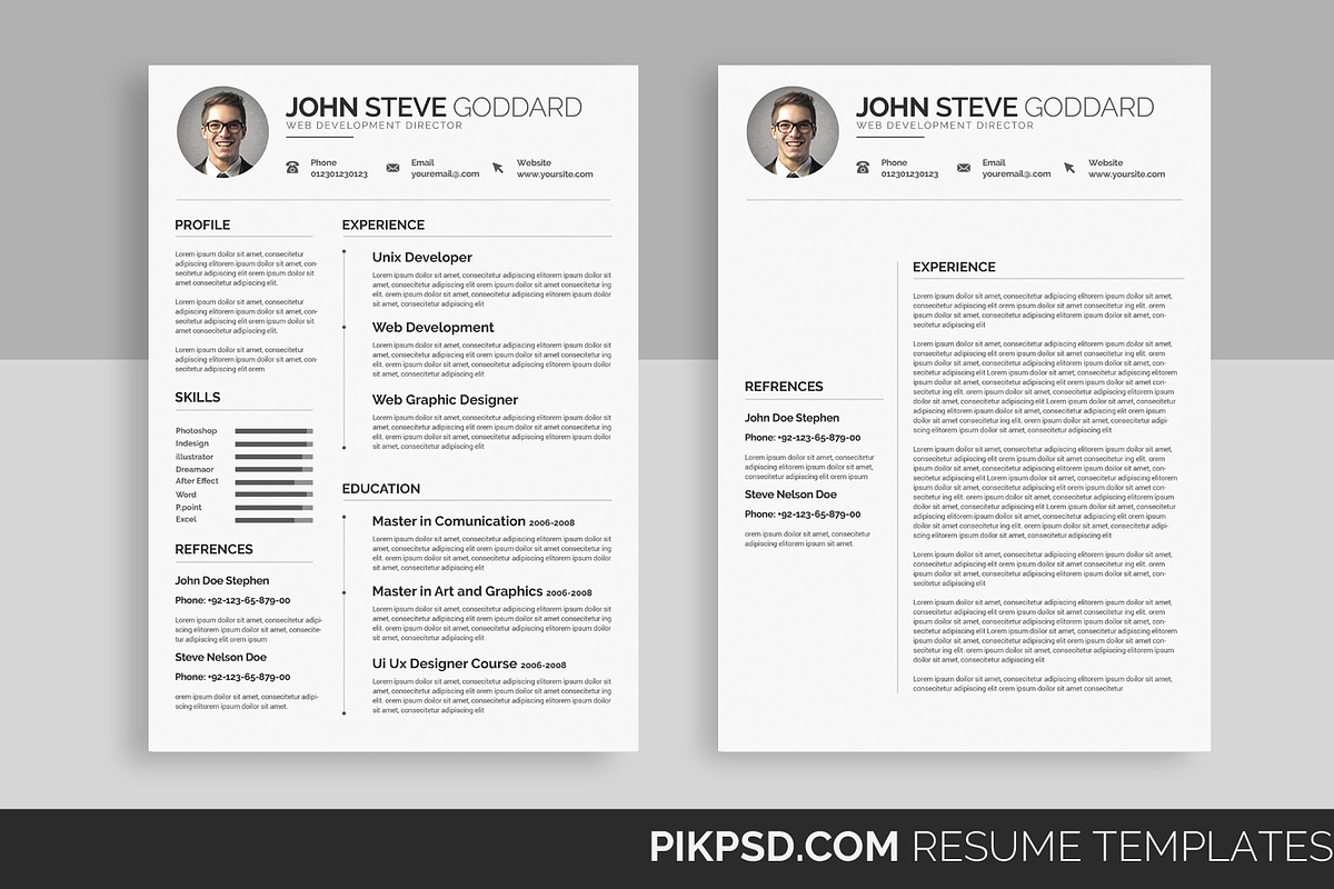Resume CV in Resume Templates - product preview 8