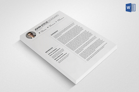 Resume CV in Resume Templates - product preview 3