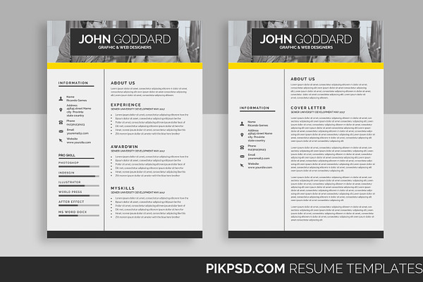 Resume/CV (2 Page)