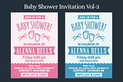 Baby Shower Invitation Vol-3