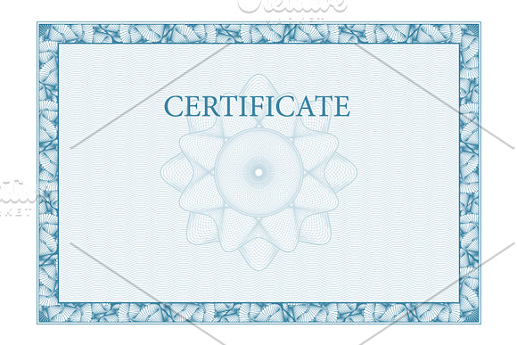 Certificate204 in Stationery Templates - product preview 1