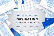 Navigation Icons Set | Concept