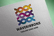 Wave Ribbons Logo