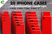 IPHONE CASE MOCK-UP 3d print