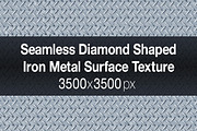 Seamless Diamond Metal Texture