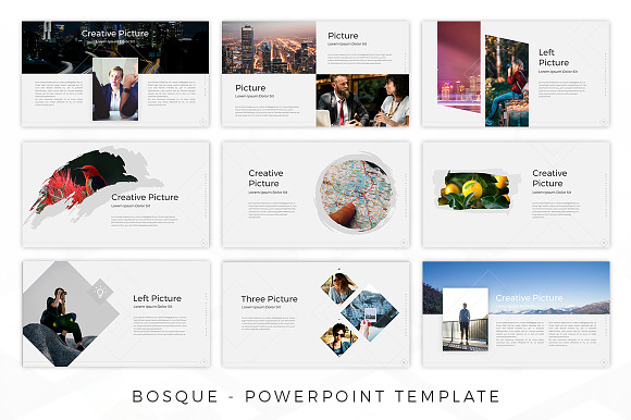 BOSQUE - Creative Template in PowerPoint Templates - product preview 2