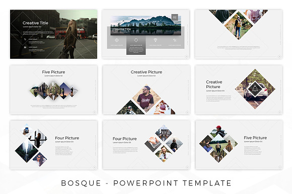 BOSQUE - Creative Template in PowerPoint Templates - product preview 3
