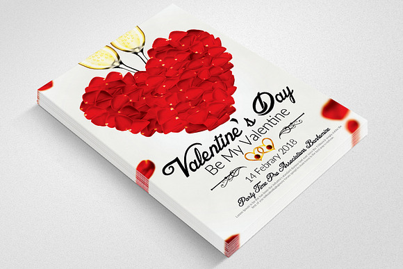 Valentines Day Flyer in Flyer Templates - product preview 2