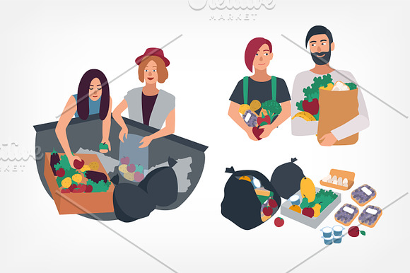 Freeganism bundle in Illustrations - product preview 1