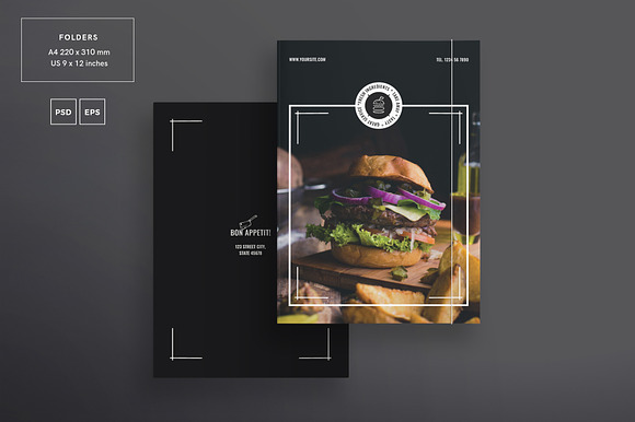 Branding Pack | Burger House in Branding Mockups - product preview 5