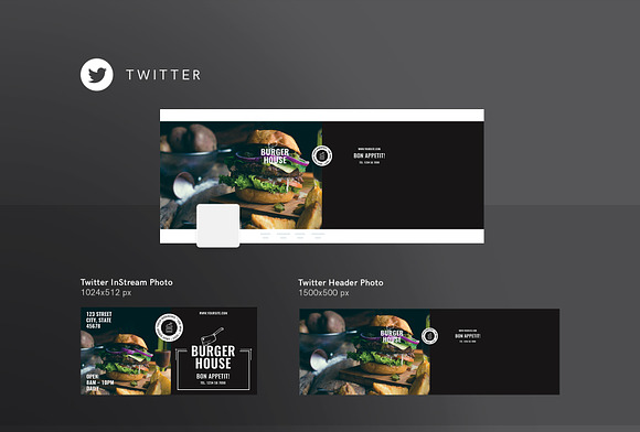 Branding Pack | Burger House in Branding Mockups - product preview 6
