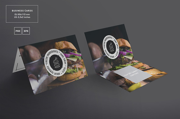Branding Pack | Burger House in Branding Mockups - product preview 7
