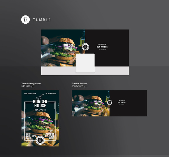 Branding Pack | Burger House in Branding Mockups - product preview 10