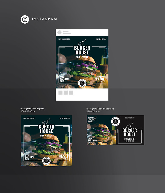 Branding Pack | Burger House in Branding Mockups - product preview 13