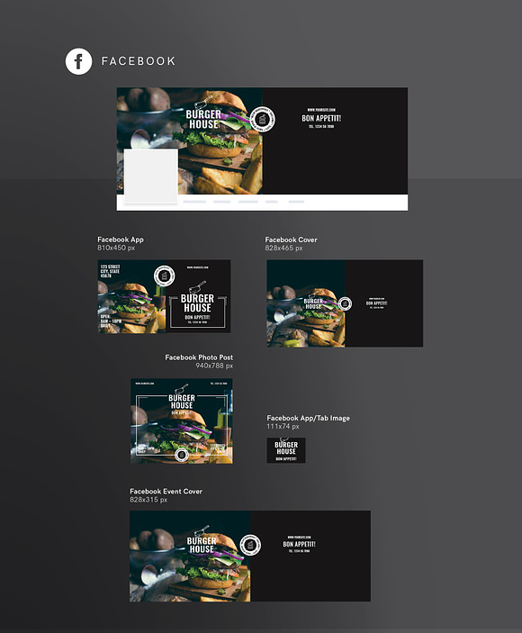 Branding Pack | Burger House in Branding Mockups - product preview 15