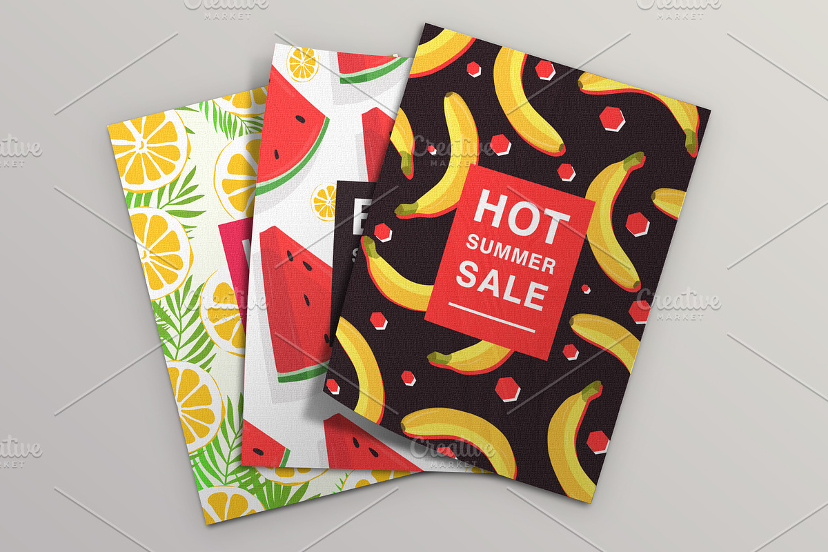 Set with poster on summer sale in Objects - product preview 8