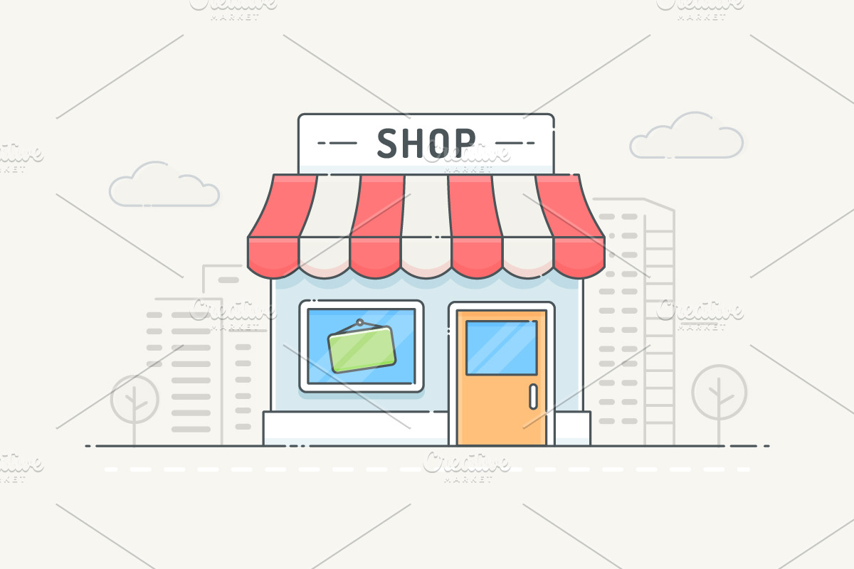 Shop in Illustrations - product preview 8