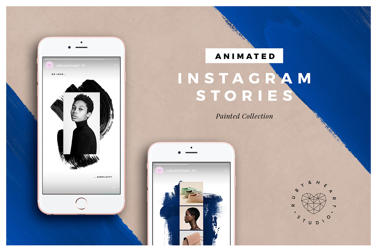 ANIMATED Painted Instagram Stories in Instagram Templates - product preview 8