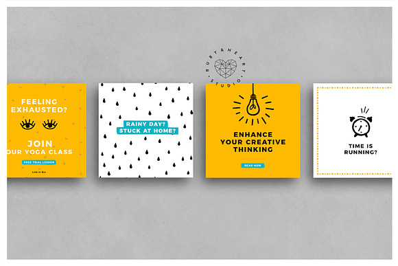 ANIMATED Playful Instagram Posts in Instagram Templates - product preview 7