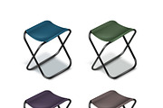 Picnic folding chairs