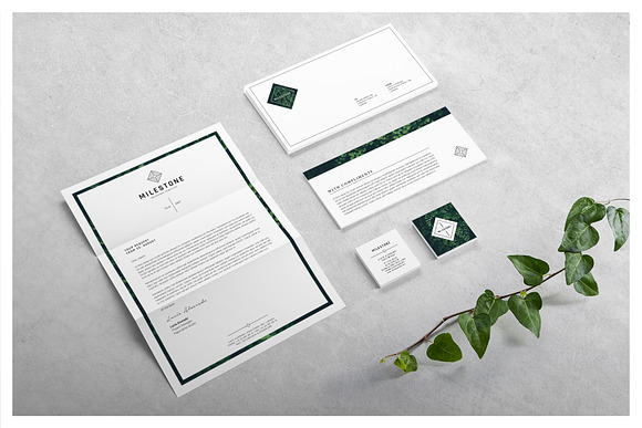 MILESTONE Stationery Collection in Stationery Templates - product preview 3