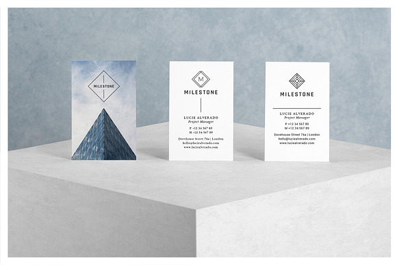 MILESTONE Stationery Collection in Stationery Templates - product preview 4