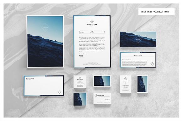 MILESTONE Stationery Collection in Stationery Templates - product preview 11