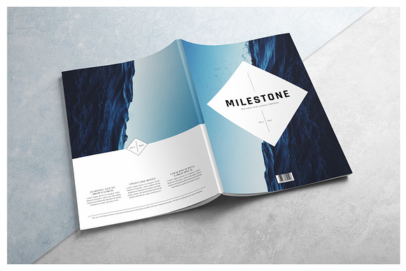 MILESTONE Magazine Template in Magazine Templates - product preview 6