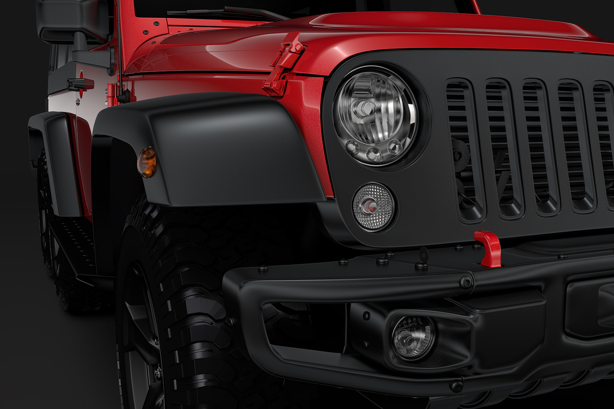 Jeep Wrangler 6x6 Rubicon Recon JK 2 in Vehicles - product preview 8