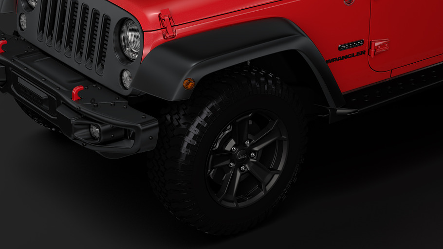 Jeep Wrangler 6x6 Rubicon Recon JK 2 in Vehicles - product preview 5