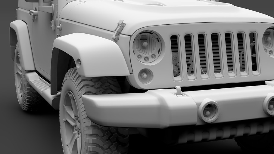 Jeep Wrangler Chief JK 2017 in Vehicles - product preview 16