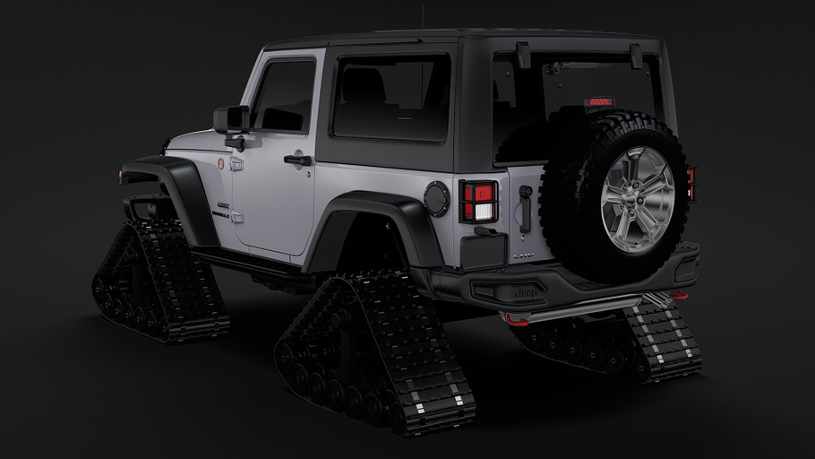 Jeep Wrangler Crawler Rubicon Recon in Vehicles - product preview 7