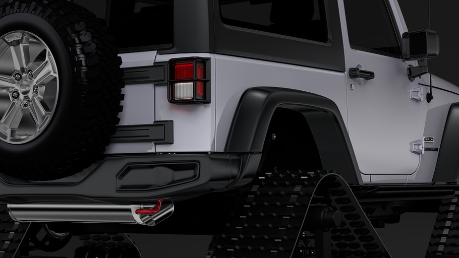 Jeep Wrangler Crawler Rubicon Recon in Vehicles - product preview 8