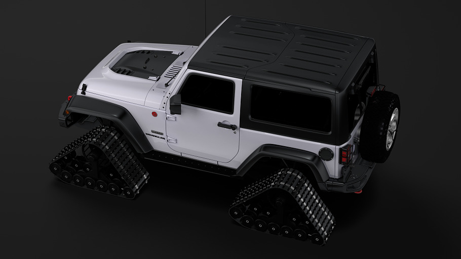 Jeep Wrangler Crawler Rubicon Recon in Vehicles - product preview 11