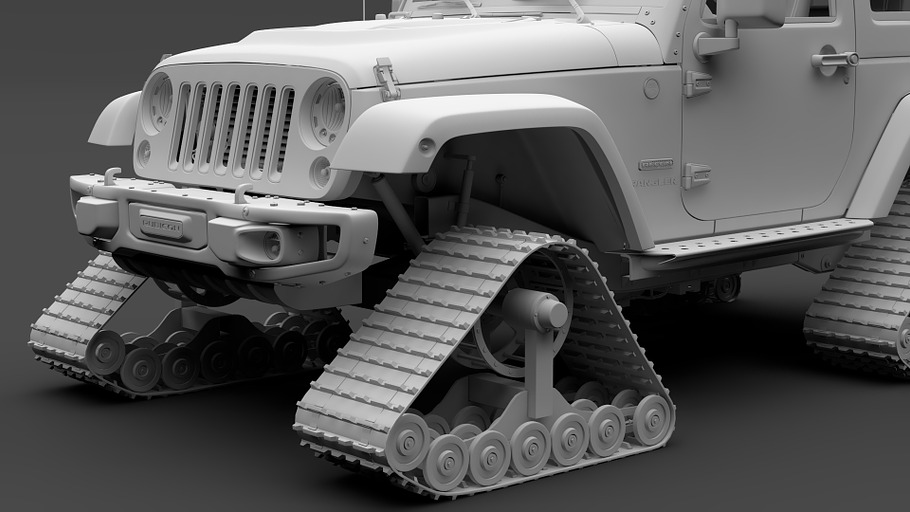 Jeep Wrangler Crawler Rubicon Recon in Vehicles - product preview 17