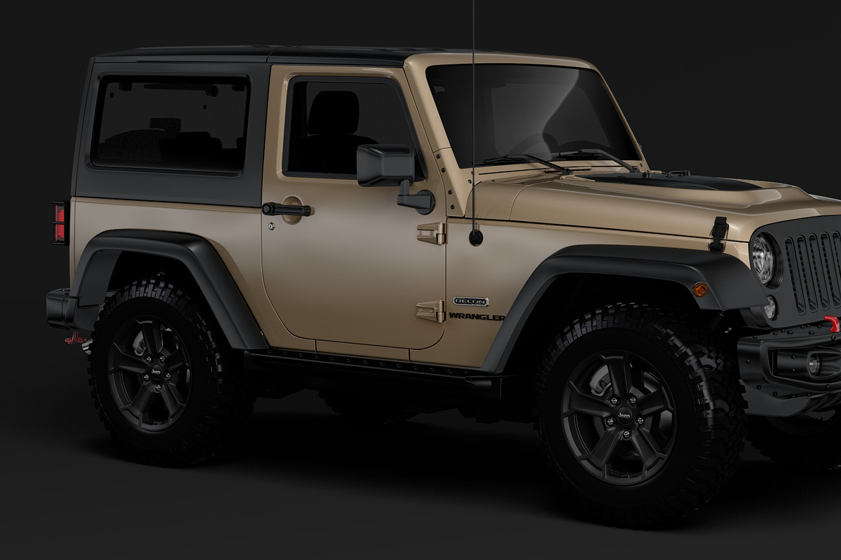 Jeep Wrangler Rubicon Recon JK 2017 in Vehicles - product preview 8