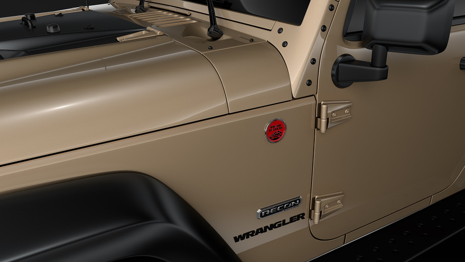 Jeep Wrangler Rubicon Recon JK 2017 in Vehicles - product preview 9