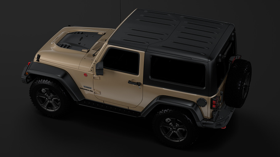 Jeep Wrangler Rubicon Recon JK 2017 in Vehicles - product preview 10